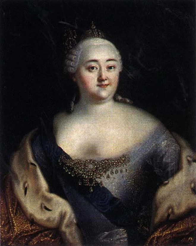 Ritratto di Elizabeth of Russia